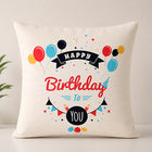Happy Birthday cushion customer review image