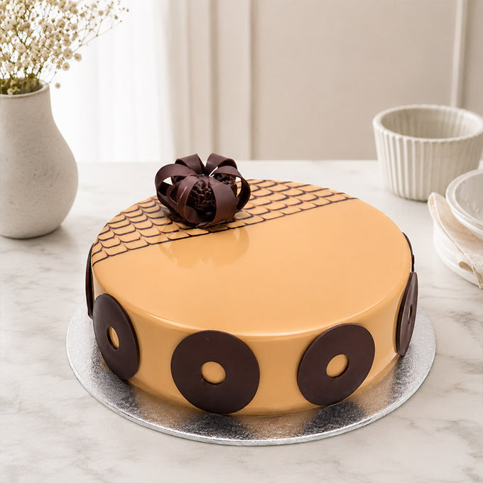 Hazelnut Cappuccino Cake Half Kg - Cake Delivery in GiftsGhaziabad