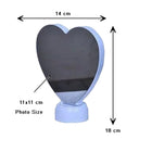 Heart Shape LED Personalized Photo Magic Mirror customer review image