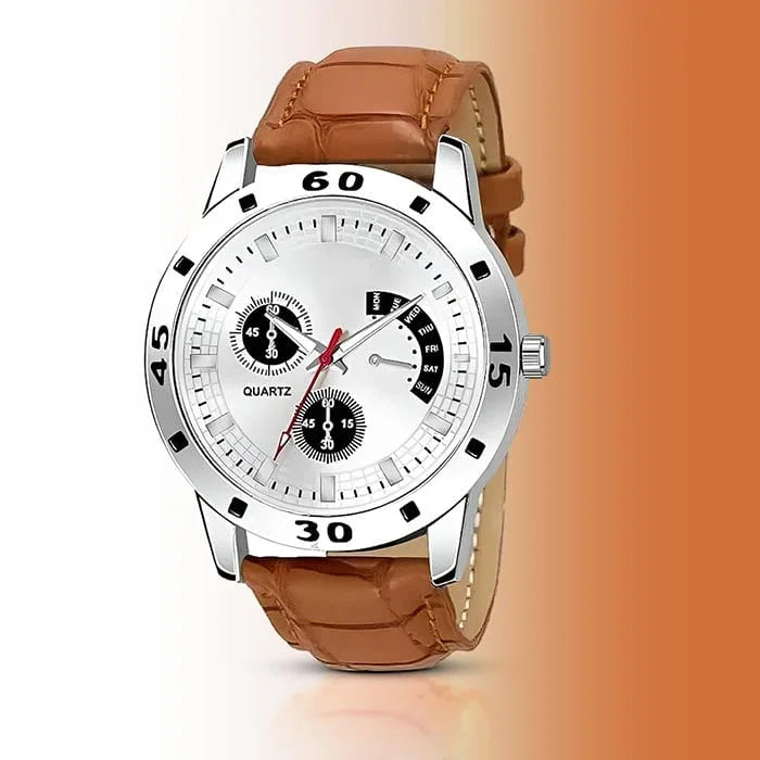 IIK-517M Round Shaped Analog Watch - for Men and Boys