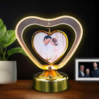 LED Heart Shape Cystal Lamp customer review image