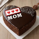 Love Mom Heart Shape Cake customer review image