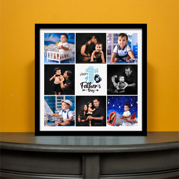 First father’s day gift – Collage photo frame 