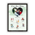 “Journey of Love” Couple Photo Frame customer review image