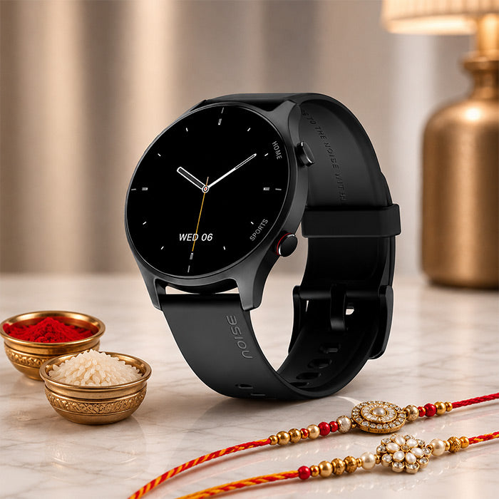 Noise Round Dial Smart Watch with Rakhi
