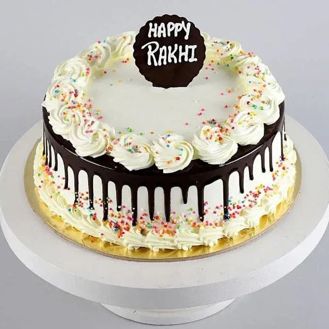 Black Forest Rakhi Cake