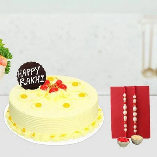 Preety Rakhi And Cake Combo
