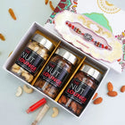 Gift Pack Of Antique Rakhi With Dry Fruits customer review image