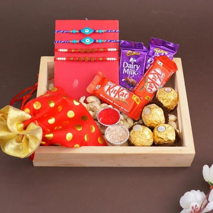Lip-Smacking Rakhi Hamper