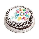Happy Holi Photo cake 1kg customer review image