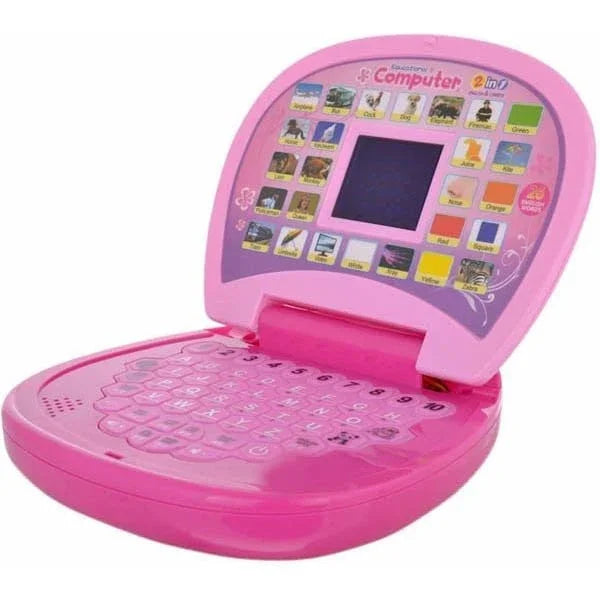Pink laptop