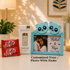 Personalized Couple Gift Hamper with Photo Frame, White Oud Perfume & KitKat Chocolates customer review image