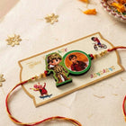 Personalized Photo Kids Rakhi – Custom Cartoon Picture Rakhi for Brother customer review image
