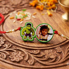 Personalized Photo Kids Rakhi – Custom Cartoon Picture Rakhi for Brother customer review image