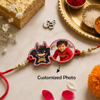 Personalized Photo Kids Rakhi – Custom Cartoon Picture Rakhi for Brother customer review image