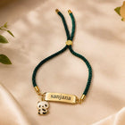 Personalized Thread Bracelet with Name Engraving Customized Name For Women customer review image