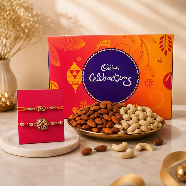 Rakhi Celebrations N Dry Fruit Hamper