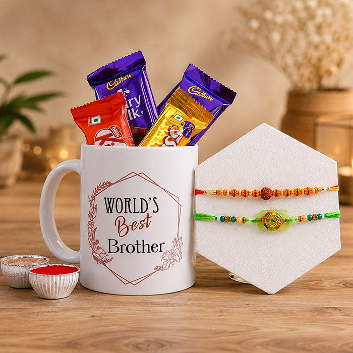Rakhi Mug Of Happiness