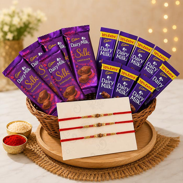Rakhi with silky surprise