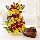 Rosy Hamper With Cake customer review image