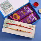 Pearl N Designer Rakhi with Chocolates customer review image