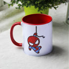 Cute Spidey Inner Color Mug customer review image
