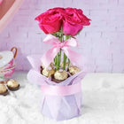 Roses and Premium Chocolate Vase customer review image