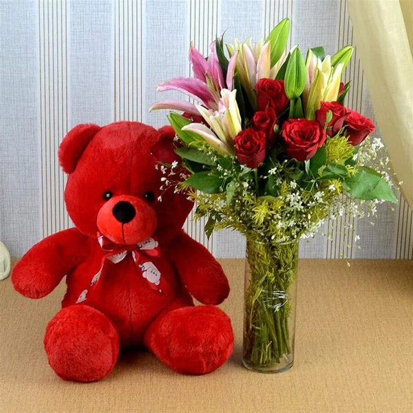 The Sweet Combo of Red N Pink