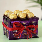 Rocher With Dairy milk Arrangement customer review image