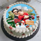 Xmas Photo Cake customer review image