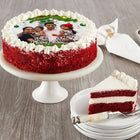 Xmas Red Velvet Photo Cake customer review image