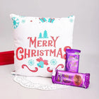 Merry Christmas White Cushion Combo customer review image