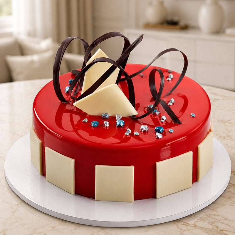 Scumptious Strawberry Cake 1 kg