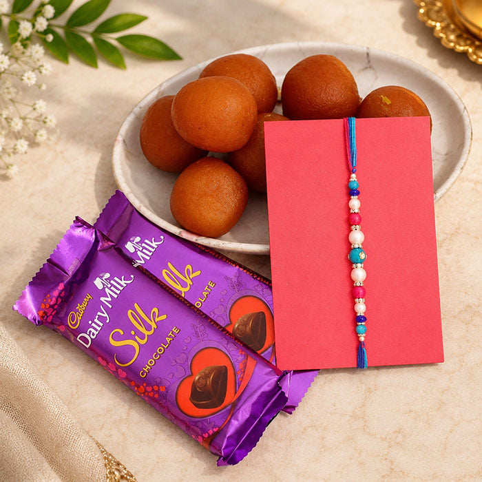 Silky Jamun Rakhi Surprise