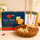 Soan Papdi With Mix Dryfruits Rakhi Hamper customer review image