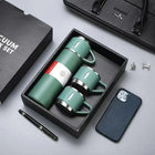 Stainless Steel Thermo Flask Gift Set with Two Cups customer review image