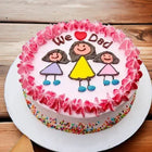 We Love Dad Cake customer review image