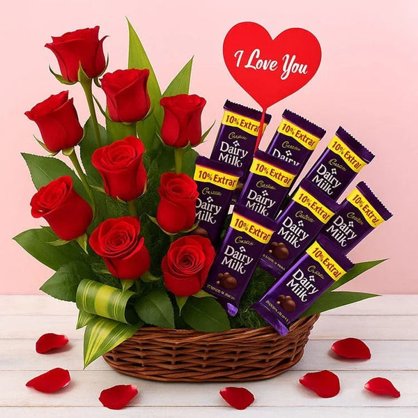 Affectionate Love Basket