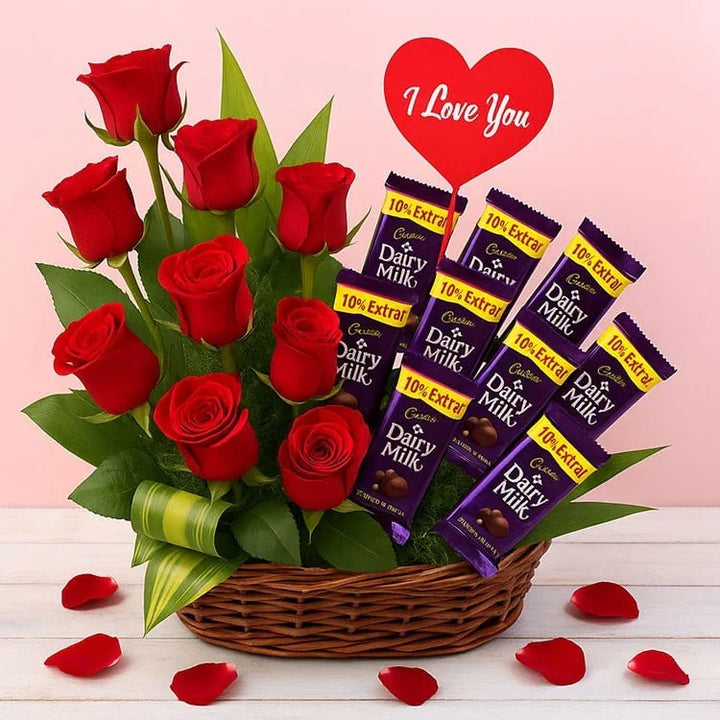 Affectionate Love Basket