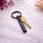 Personalized Engraved Metal Bar Keychain – Custom Name Key Ring customer review image