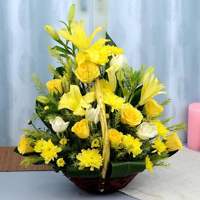 Brighten Your Day Bouquet - Flower Delivery in GiftsGhaziabad