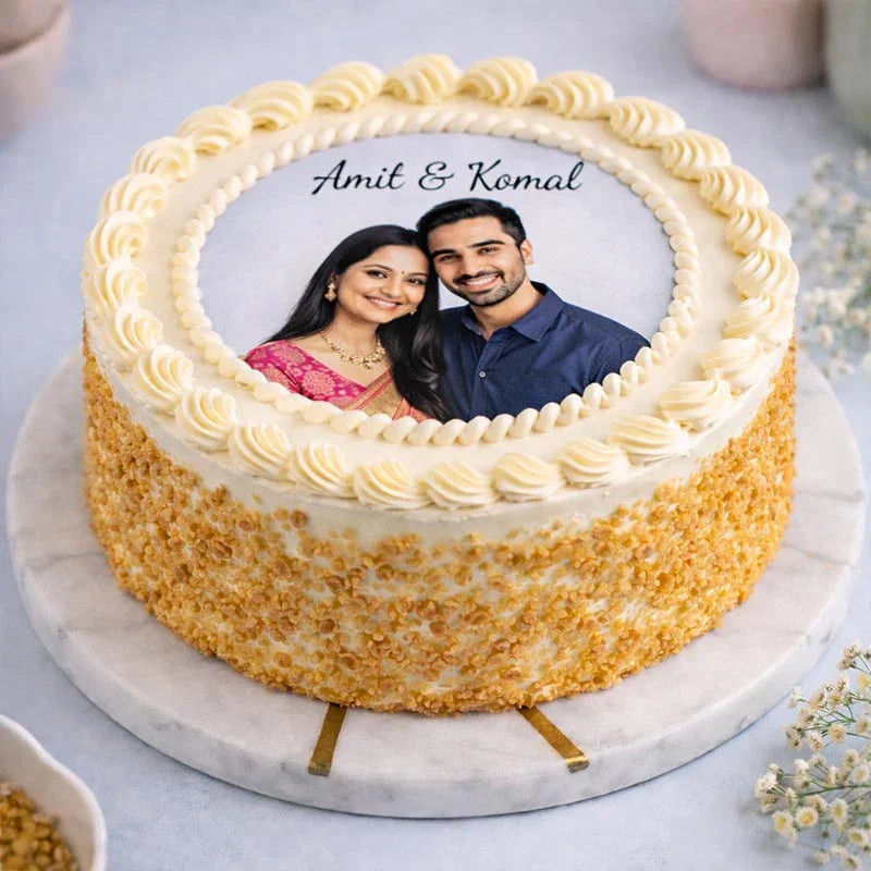 Butterscotch Anniversary Cake