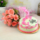 Chocolate Cake and Pink Rose customer review image