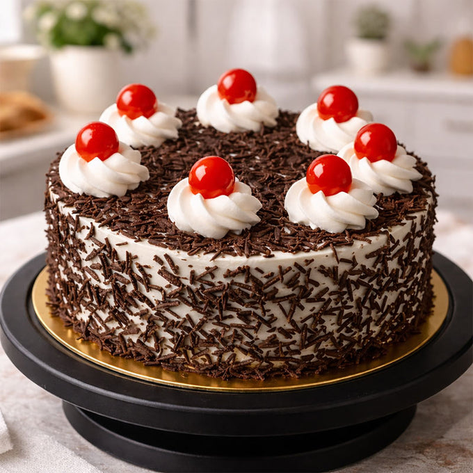 Black Forest Chocolate Gateau Cake Half Kg - Cake Delivery in GiftsGhaziabad