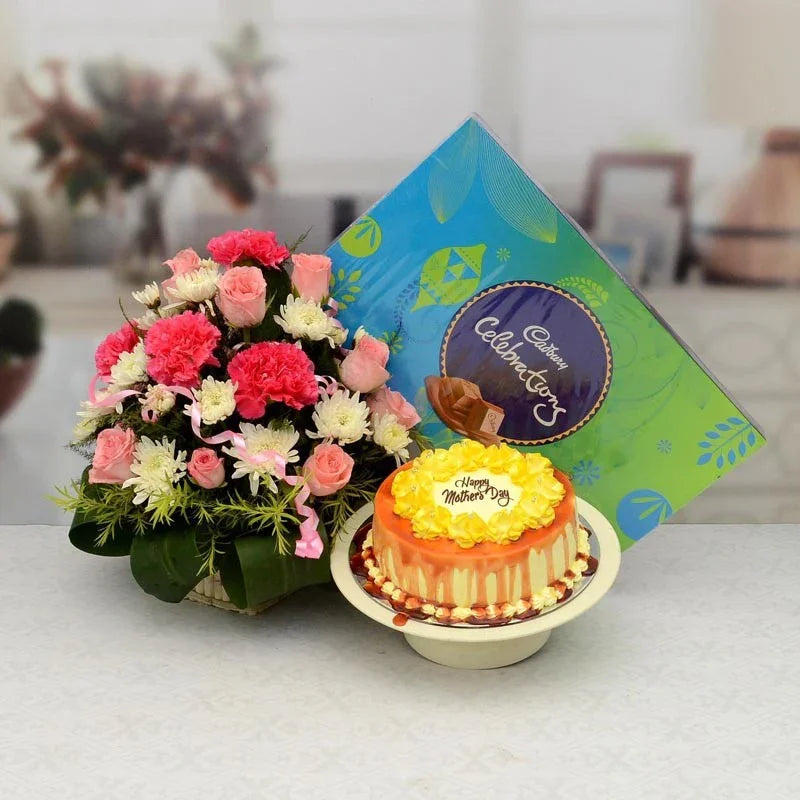 Colourful Hamper for Mother