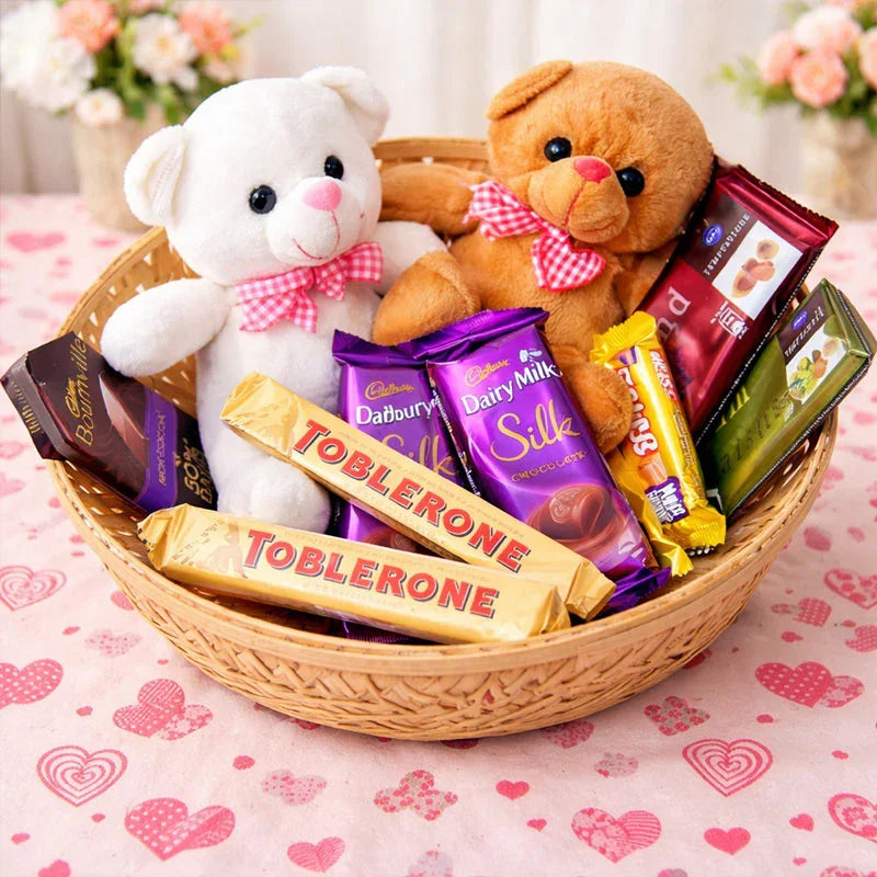 Cuddly Choco Basket