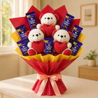 Cute Teddy Chocolate Bouquet customer review image