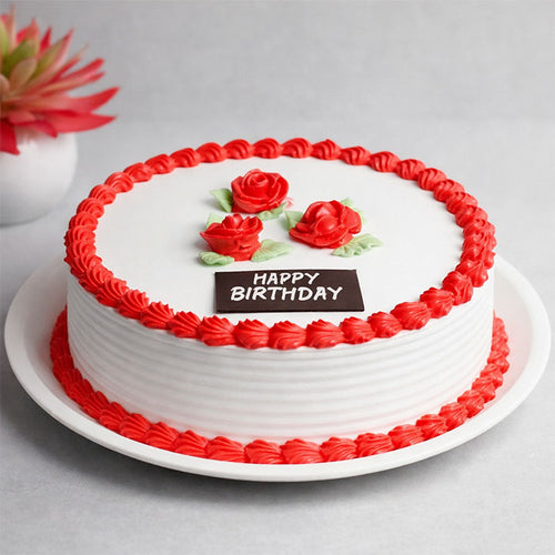 Delicious Strawberry Cake