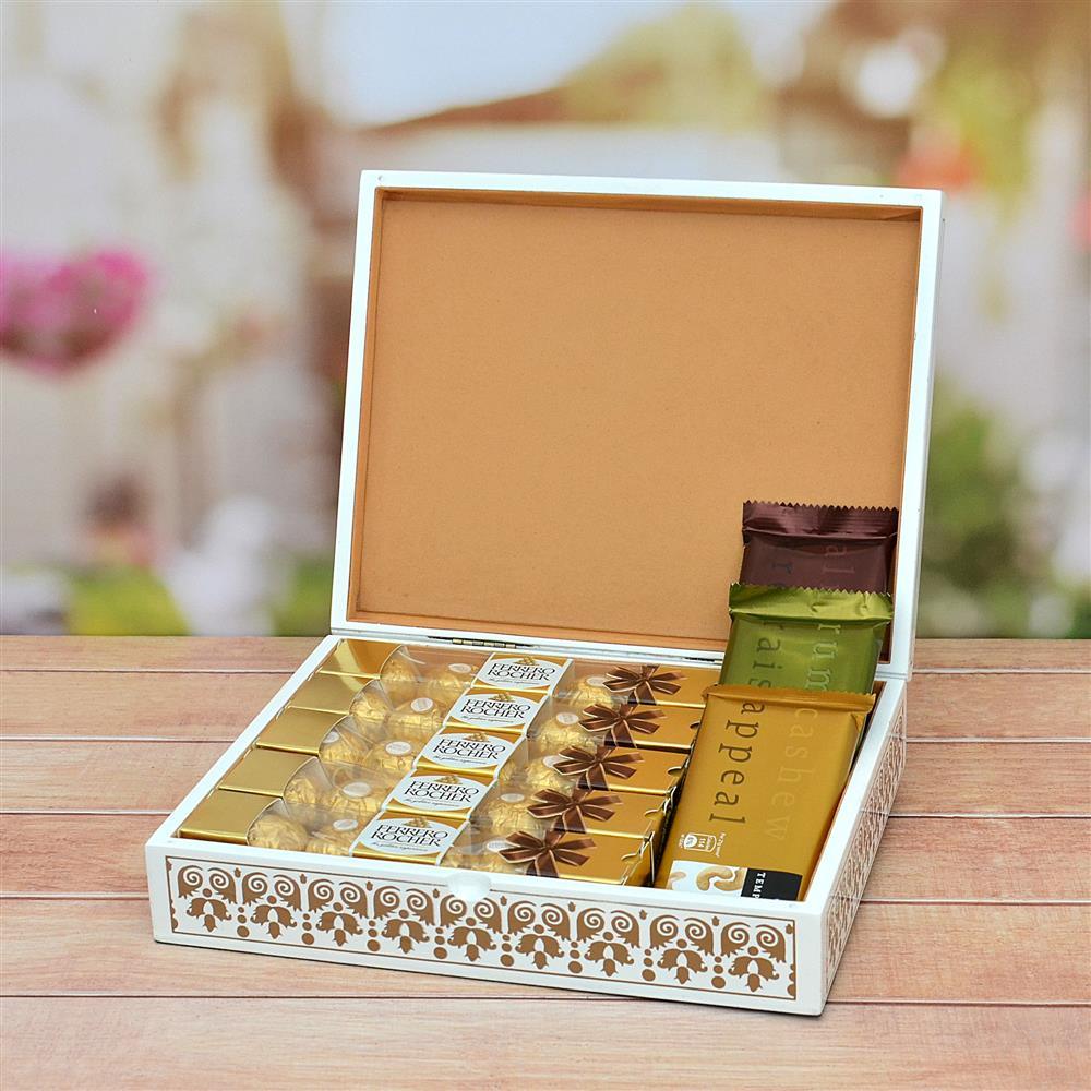 Chocolate Hamper - Temptation N Ferrero Rocher with Box