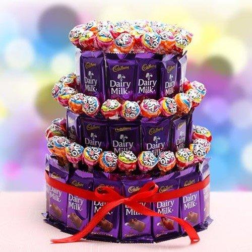 Choc n Pop 3 Tier Gift Hamper
